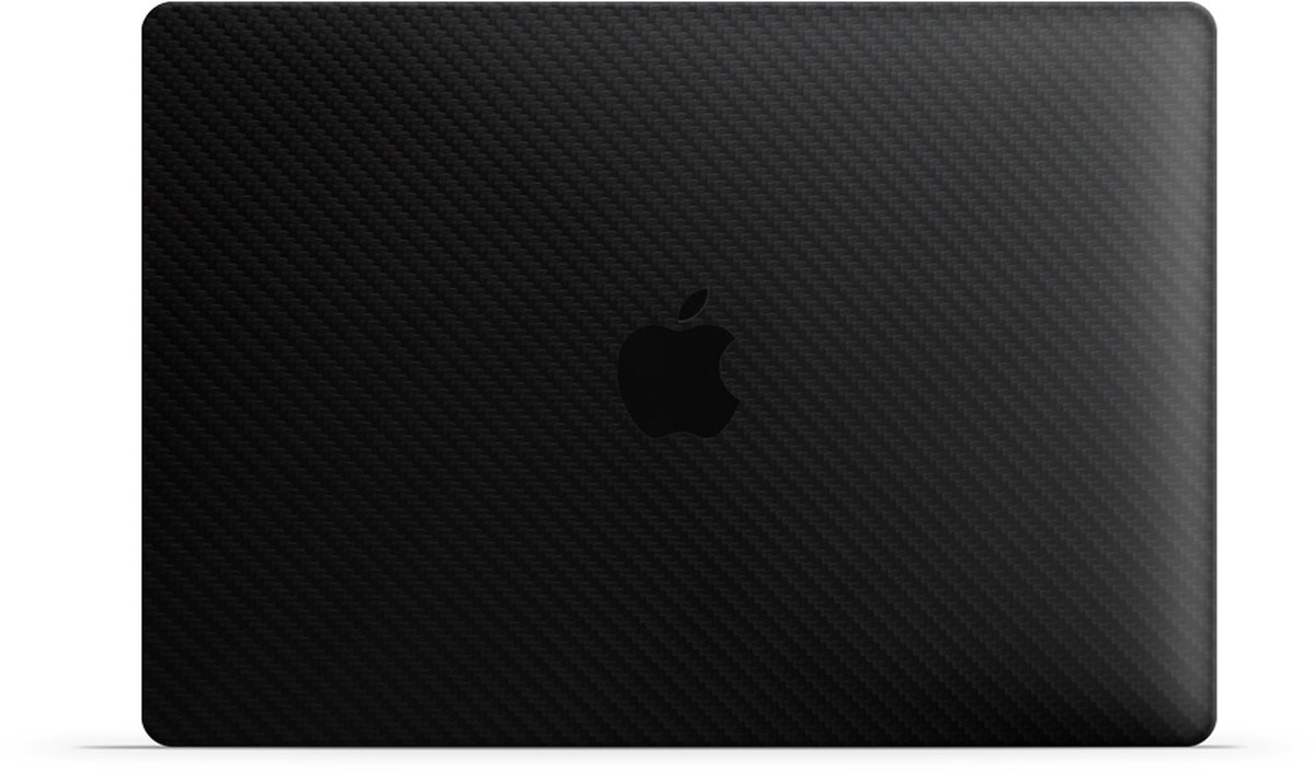 Macbook Pro 13’’ [2022 Met Apple M2 chip] Skin Carbon Zwart- 3M Sticker
